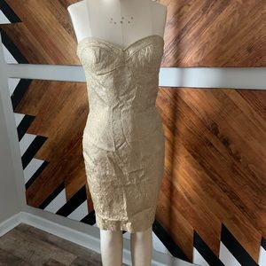 Vintage Gold Dress